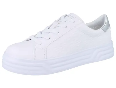 Produktbild von BAGATT Damen Sneaker weiß silber Textil - Größe: 41