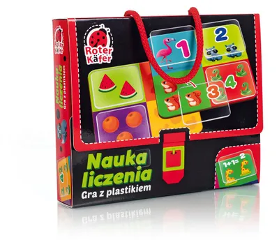Produktbild von Lernspiel Lernen Zählen Tiere Spass Für Kinder Roter Käfer