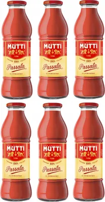Produktbild von Tomatenpassata große Glasflasche 6 x 700g - Mutti