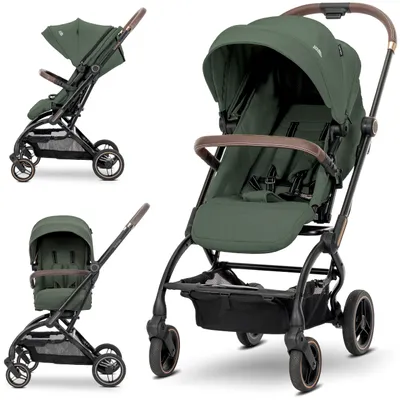 Produktbild von Kinderbuggy Lorelli Makaya mit 360° drehbarem Sitz bis 22 kg Grune
