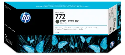 Produktbild von HP 772 DesignJet Tintenpatrone Mattschwarz 300 ml (CN635A)