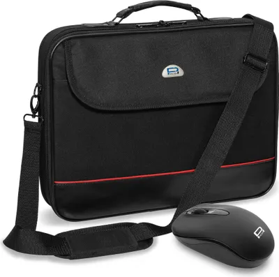 Produktbild von PEDEA SET010-66067005 Laptoptasche 33,8 cm (13.3") Schutzhülle Schwarz (SET010-66067005)
