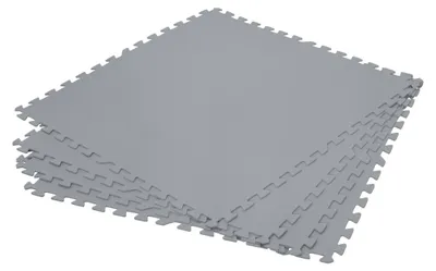 Produktbild von Bestway® Pool-Bodenschutzfliesen Set  9 Stück á 78 x 78 cm, grau