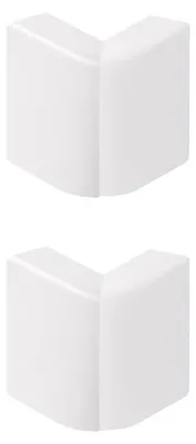 Produktbild von Außeneckwinkel für 15 x 15 mm Kabelkanäle, weiß, 2er-Pack, Tehalit
