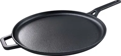 Obrázek produktu pro Kinghoff KH 1895 Palačinková pánev, 29 cm, litinová, nepřilnavý povrch, indukční, černá