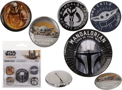 Produktbild von OOTB Anstecker Star Wars - The Mandalorian