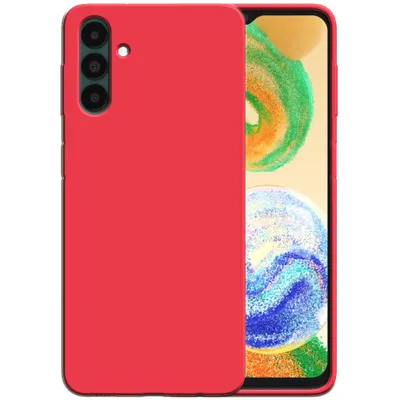 Obrázok produktu pre Smartphonica Silikónové puzdro pre Samsung Galaxy A04s / A13 5G s mäkkým vnútrom - červené