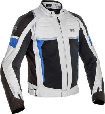 Produktbild von Richa Airstream-X wasserdichte Motorrad Textiljacke, hellgrau/schwarz, S