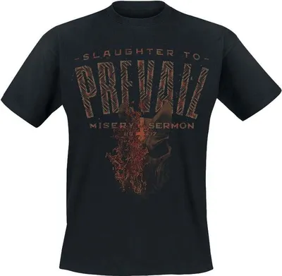Produktbild von Slaughter To Prevail T-Shirt Herren Misery Serman schwarz L