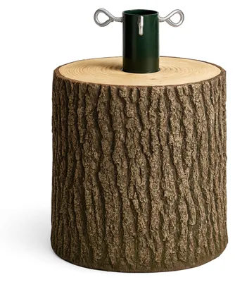 Immagine prodotto di Kawaki S - Base a Tronco per Albero di Natale da 120 a 240 cm H31 cm Effetto Corteccia Realistico