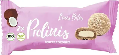 Immagine prodotto di Pallina di datteri Pralinis - Cocco bianco 46g