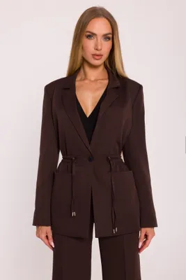Produktbild von Made of Emotion Damen-Blazer Geodemondo M873 braun L