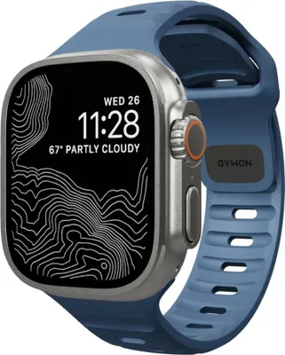 Image de Bracelet Nomad Sport Apple Watch Ultra 46mm Bleu