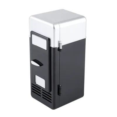 Zdjęcie produktu dla Mini lodówka USB LED Elektryczna zamrażarka samochodowa i kempingowa 10-15°C