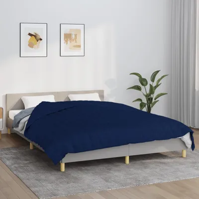 Produktbild von CLORIS Gewichtsdecke Blau 200x225 cm 9 kg Stoff, 9,4 kg