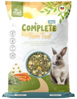 Produktbild von JR Complete Farm Food Zwergkaninchen Adult, 2 kg