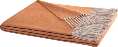 Produktbild von Biederlack Plaid Farbe Rust Größe 130x170 cm