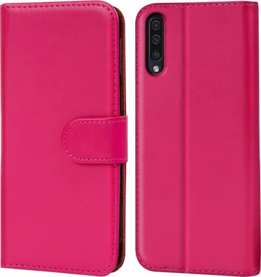 Produktbild von Conie Klapp Tasche für Samsung Galaxy A50 / A30s Kartenfach Rundumschutz Hülle in Pink