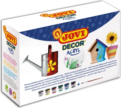 Produktbild von Jovi 670 Set Acrylfarben 6 x 35 ml
