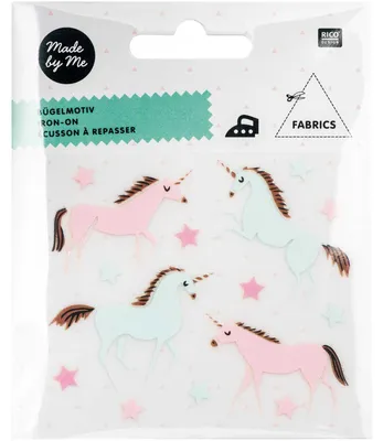Produktbild von Bügelmotivset Einhorn 15teilig