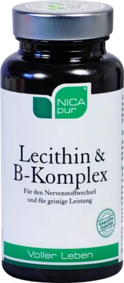 Produktbild von NICApur Lecithin & B-Komplex Kapseln, 60 St. Kapseln