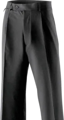 Produktbild von Herrenhose mit Bundfalte Fb. anthrazit Gr. 102 : 53% Polyester 43% Schurwolle 4% Elasthan : 102 : anthrazit