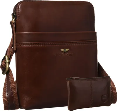 Produktbild von PTN 19004-TUM-0581 Braune Ledertasche