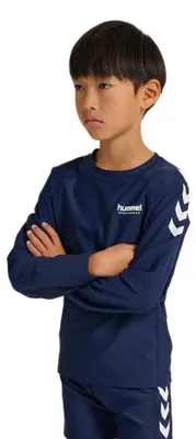 Immagine prodotto di Maglietta da nuoto Hummel Hmljr a maniche lunghe - blu scuro, taglia: 140