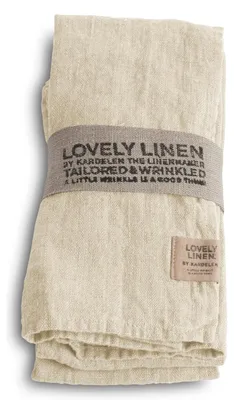 Produktbild von Lovely Linen Lovely Servietten vanilla 45x45cm Set4
