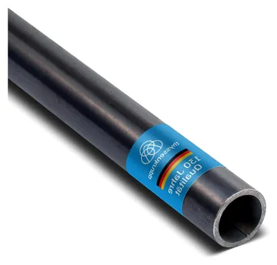 Produktbild von Stahlprofil – Rundrohr P235TR1 – Stahlrohr für Konstruktion & Installation – Rundprofil Stahl – 26,9 x 2,6 mm in 2450 mm Länge