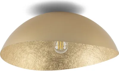 Obrázok produktu pre Dekoratívne zlaté okrúhle stropné svietidlo s nepravidelným tienidlom 48 cm Solaria 1xE27 15W Sigma Lighting
