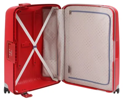 Produktbild von Samsonite S'Cure, Spinner, Rot, 4 Rad/Räder, Europa, 79 l, 49 cm