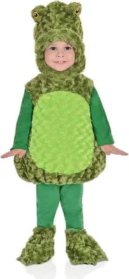 Produktbild von Flauschfrosch Kinder Kostüm Kinder Größe: M