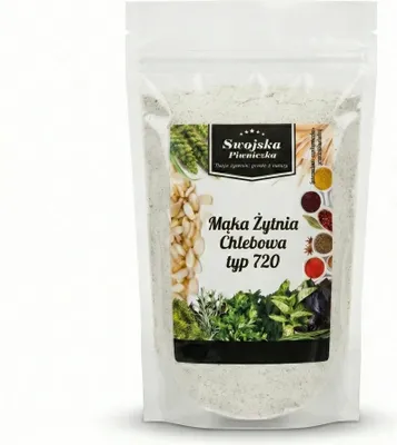 MĄKA ŻYTNIA CHLEBOWA TYP 720 1KG SWOJSKA PIWNICZKA