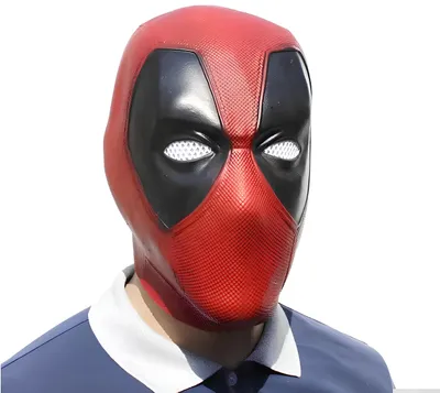 Immagine prodotto di Maschera per il viso Deadpool cosplay elastica in materiale per costume da supereroe Dead pool