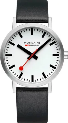 Immagine prodotto di Orologio Mondaine Classic, 40 mm, uomo, colore nero, taglia unica