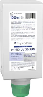 Produktbild von Sonnenschutzcreme PHYSIODERM UV 30 Sun 1l Varioflasche