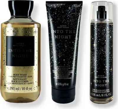 Produktbild von Bath & Body Works Set von INTO THE NIGHT 3 Stk