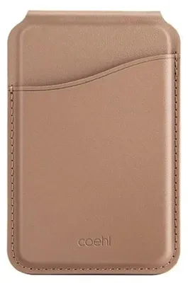 Obrázek produktu pro Uniq Coehl Esme Magnetická peněženka se zrcadlem a stojánkem Beige/Dusty Nude