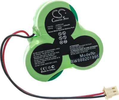 Produktbild von vhbw Akku kompatibel mit Cobra 4138HF, G368, G198, 4198, 4138 Alarmanlage, Alarmsystem (230 mAh, 7,2 V, NiMH)
