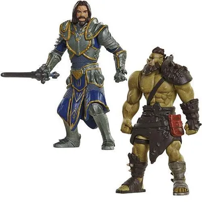 Immagine prodotto di Jakks Pacific Warcraft Lothar vs. Minifigurky Horda Warrior 2er-Pack 6 cm JPA454765