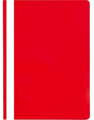 Produktbild von 25 Schnellhefter PP Kunststoff Hefter rot
