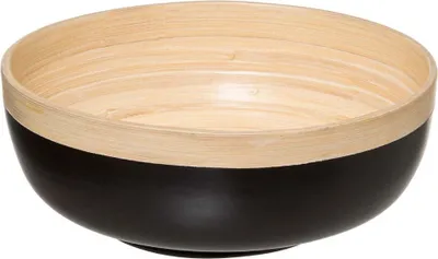 Produktbild von 5five Simply Smart Schüssel 5,5 L Bambus schwarz 30cm Modern Deko