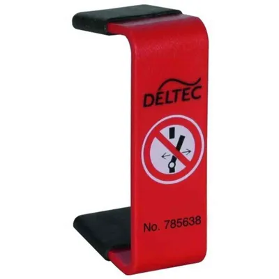 Image de Dehn 785638 Élément de blocage type SE REG 1TE Cote de serrage 45 mm Lockout pour disjoncteur LS
