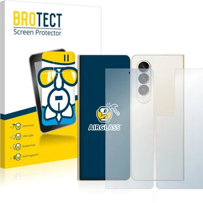 Produktbild von BROTECT Schutzglas für Samsung Galaxy Z Fold 4 (Display+Rückseite) Schutzfolie Panzer Folie Glas Display Schutz klar