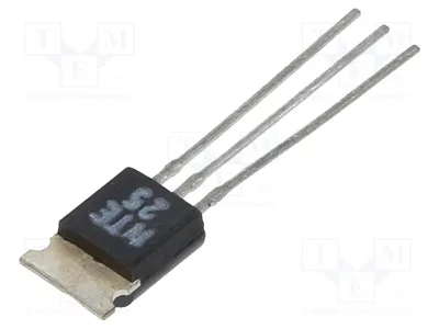 Productafbeelding van 1x Transistor: PNP, 80V, 2W, TO237, NTE25, PNP, doorgaande montage (THT) transistor, bipolaire, 1A