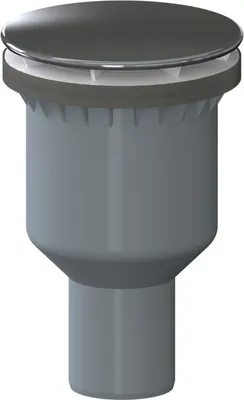 Image de Dallmer Brausewannenablauf ORIO V Haube verchromt DN 50