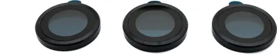 Produktbild von Kamera Schutz Linse Objektiv Abdeckung Glas für iPhone 13 Pro + Max in Schwarz