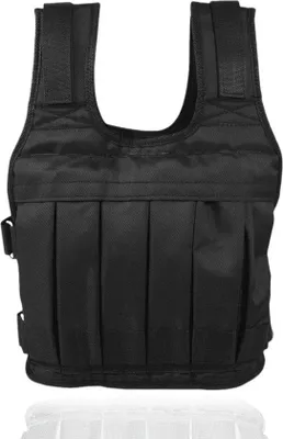 Obrázok produktu pre Trénovacia vesta z oxfordskej tkaniny – Heavy Duty – 50 kg – pre mužov a ženy – 55 x 44 cm – posilňovanie