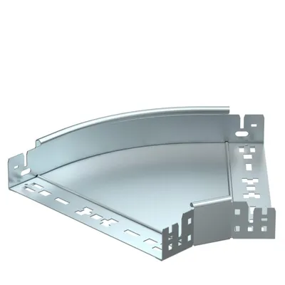 Productafbeelding van OBO Bettermann boogverbinder, 45 graden, 60x300mm, RBM 45 630 FS (6041046)